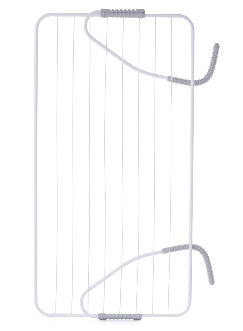 Sweet Home Sweet Home Metal Steel Folding Drying Rack Non Slip Dress Rack Small Folding Washing Line Clothes Dryer for Clothes Balcony Laundry Hanger Window Hanging Laundry Organiser - Image 5