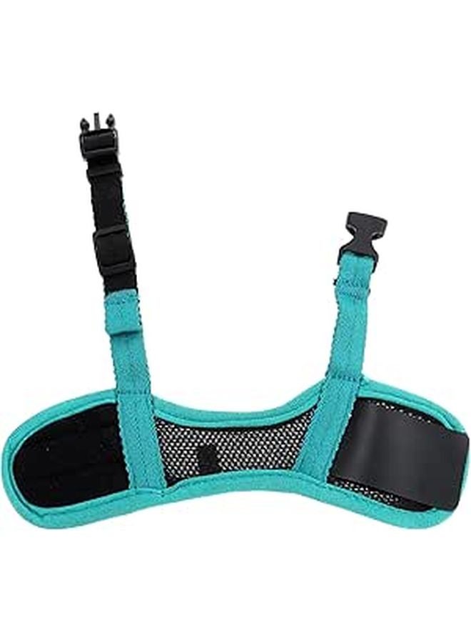 Adjustable Dog Muzzle Anti Biting Soft Cotton Breathable Pet Mouth Guard Size Small - Image 1