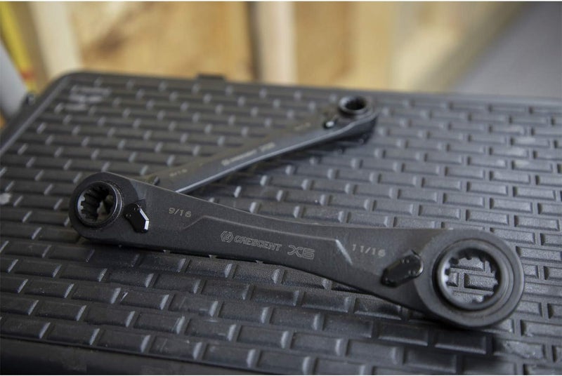 Crescent 2 Piece X6™ 4-in-1 Black Oxide Spline Ratcheting SAE Wrench Set - CX6DBS2 - Image 3
