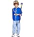 TOGROP Prince Charming Costume for Kids Boys Royal Prince King Outfit Party Cosplay 46T Blue - Image 4