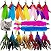 CATENEED Cat Feather Toys Refill 16 Pieces Cat Wand Replacement Feathers Toy for Indoor Cats - Image 3