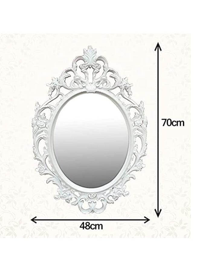 FFD Wall Mounted Makeup Mirror – Cosmetic Dressing Vanity Mirror for Bathroom, Living Room & Bedroom" - Image 2
