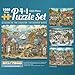 Bits and Pieces 4in1 Jigsaw Puzzle MultiPack for Adults Seasons in The Country Collection by Bonnie White Unique Random DieCut Pieces Four 1000 Piece Puzzles 20 x 27 - Image 2