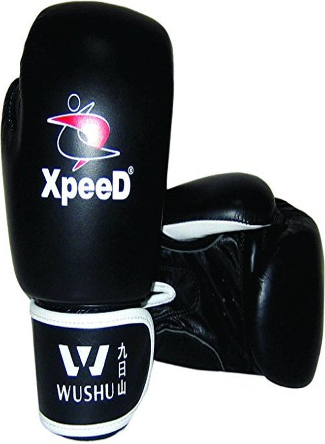 Massive Speed System XP Pro Style Boxing Training Practic Gloves Black Pair Free Size in 10Oz &12O - Image 4