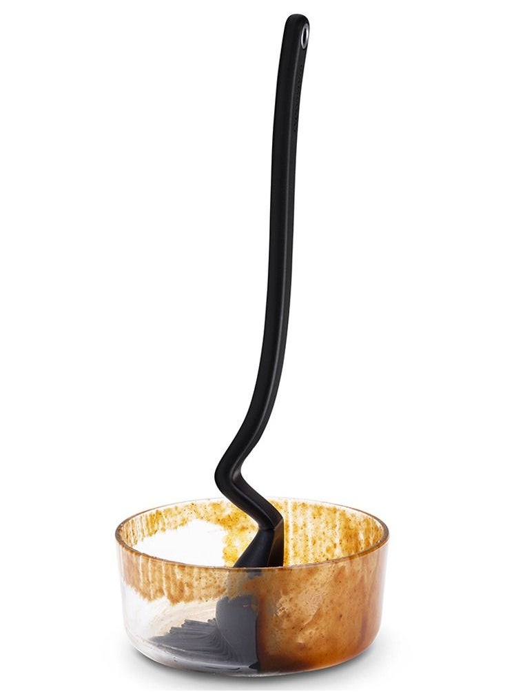 BBQ Brizzle - Scoop Baste Drizzle Brush, Black