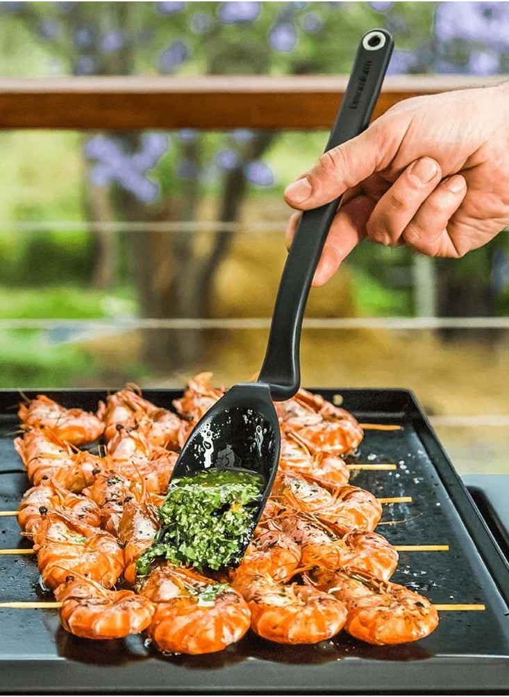 BBQ Brizzle - Scoop Baste Drizzle Brush, Black