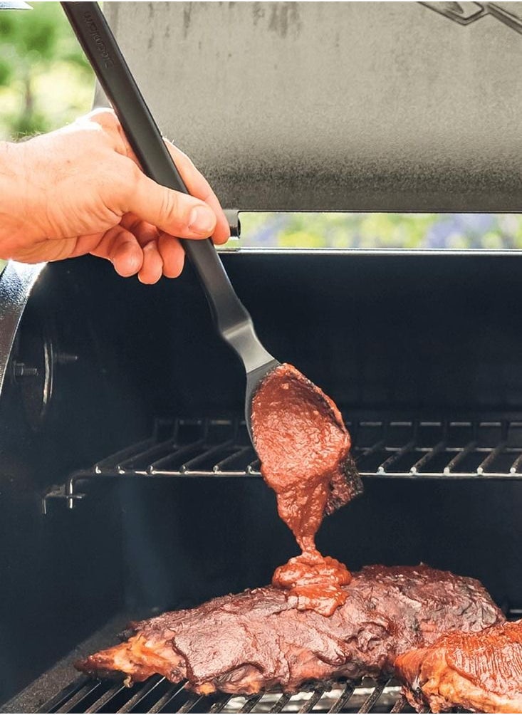 BBQ Brizzle - Scoop Baste Drizzle Brush, Black