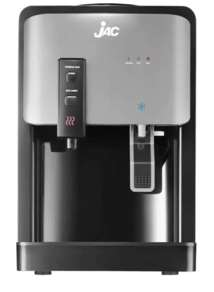 Jack Water Cooler 2 Taps silverCold Hot Desktop