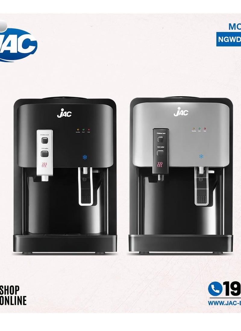 Jac - Jack water dispenser, 2 taps, cold, hot, desktop - Image 1