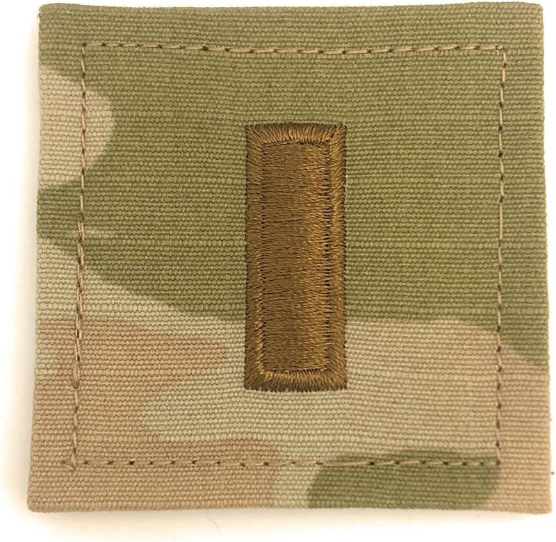 US Army OCP Rank with Hook Fastener
