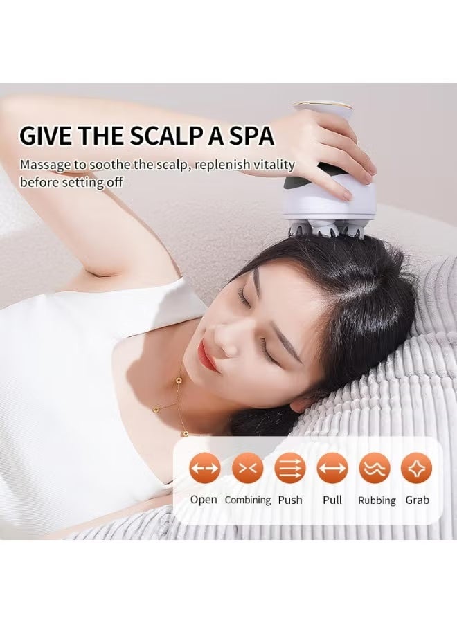 جهاز تدليك الرأس والجسم ثلاثي الأبعاد 3D Massager B27 قابل للشحن – لتخفيف الصداع والتعب وتنشيط الدورة الدموية - Image 2