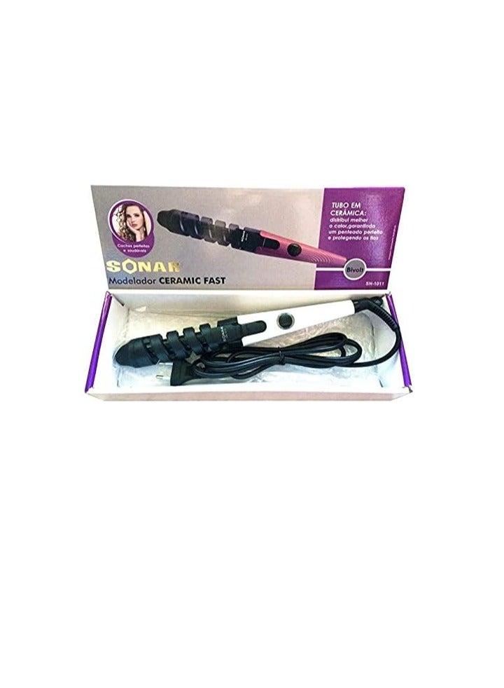 SONAR Fast Ceramic Hair Straightener, by Sonar, White - Image 2