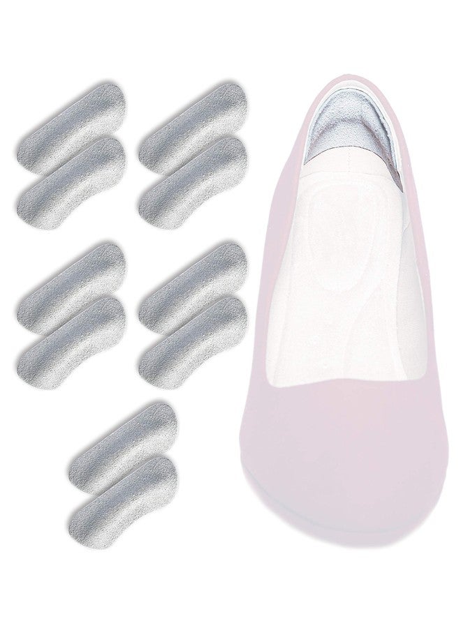 pedag, Stop German Made Soft Suede Leather Heel Grip Unisex One Size Fits All, Gray, Pair, 5 Count - Image 1