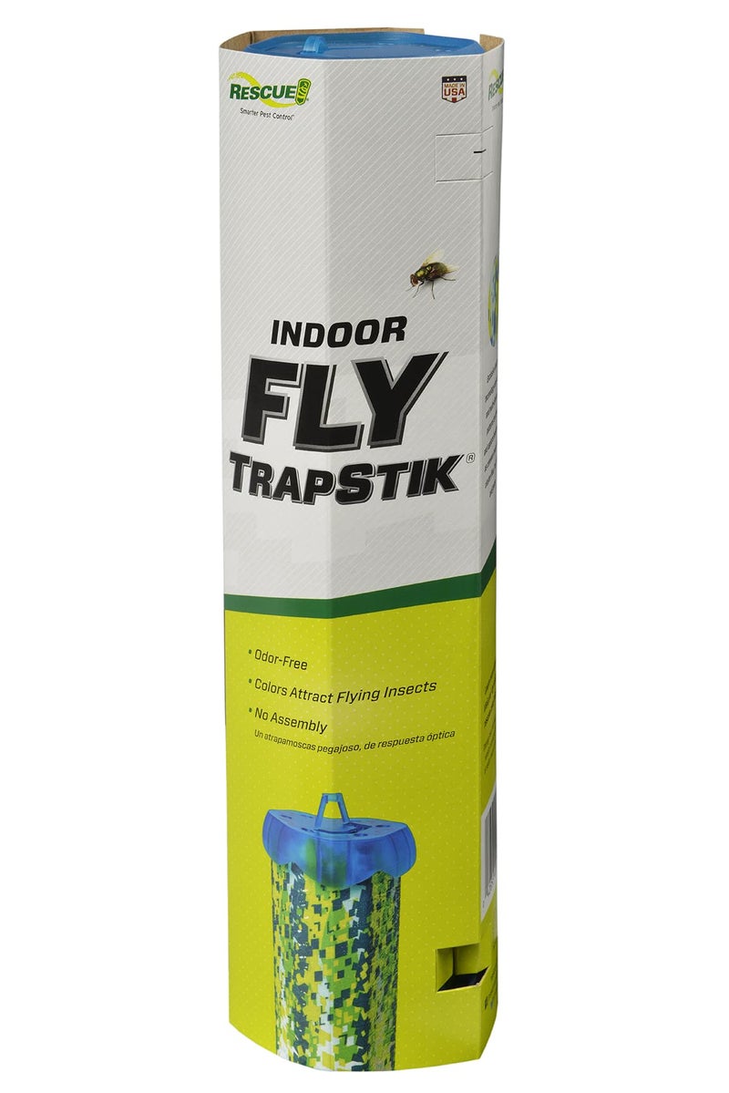 RESCUE! TrapStik for Flies â€“ Indoor Hanging Fly Trap - 8 Pack - Image 2