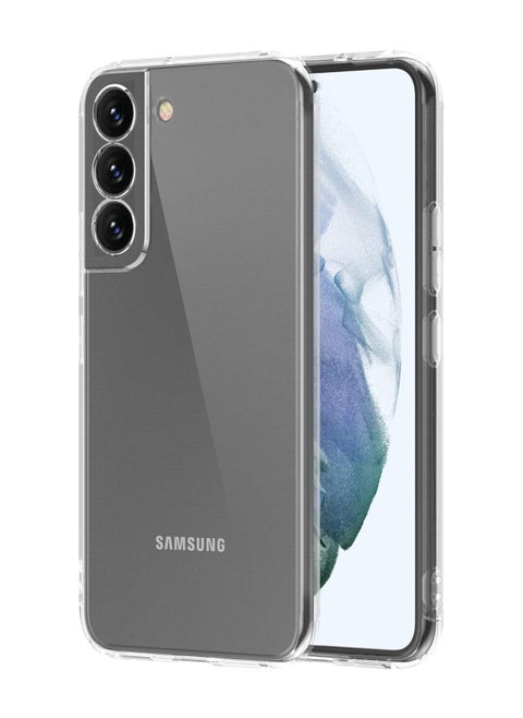 Samsung Galaxy S22 Case, Soft Slim TPU Shockproof Scratch-Proof Crystal Clear Case