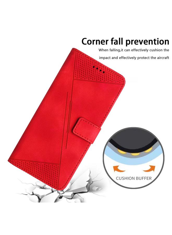 Zaboon Case For Honor X60 / X9c Smart Dream Triangle Leather Phone Case with Lanyard - Image 5
