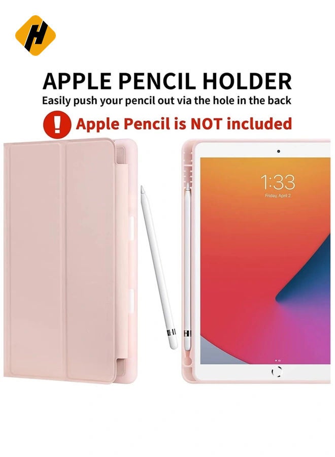 HuHa iPad 6th Generation Case, iPad 5th Generation Case with Pencil Holder, Premium Folio Folding Stand Smart Auto Wake/Sleep Protective Tablet Case Cover for Apple iPad 9.7 Inch 2018/2017  - Image 2