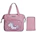 Bebamour Baby Doll Bag with Doll Changing Pad Carry Baby Doll Accessories Fashion Kids Bag Bag - Image 4