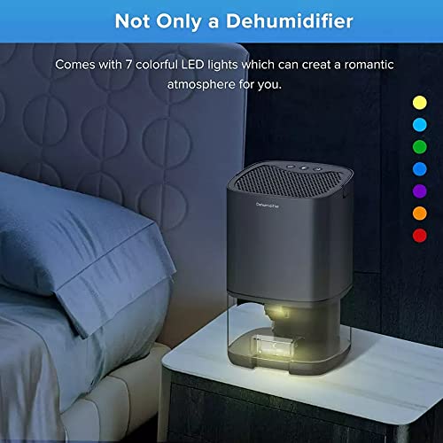 Techzere Electric Dehumidifier 350ml/Day With 1000 ml Water Tank Capacity 45 Watts for Small Rooms & Spaces - Image 4