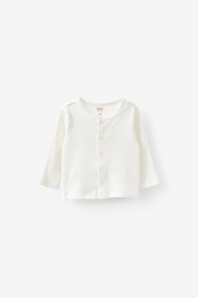 Cotton On Organic Pointelle Cardigan