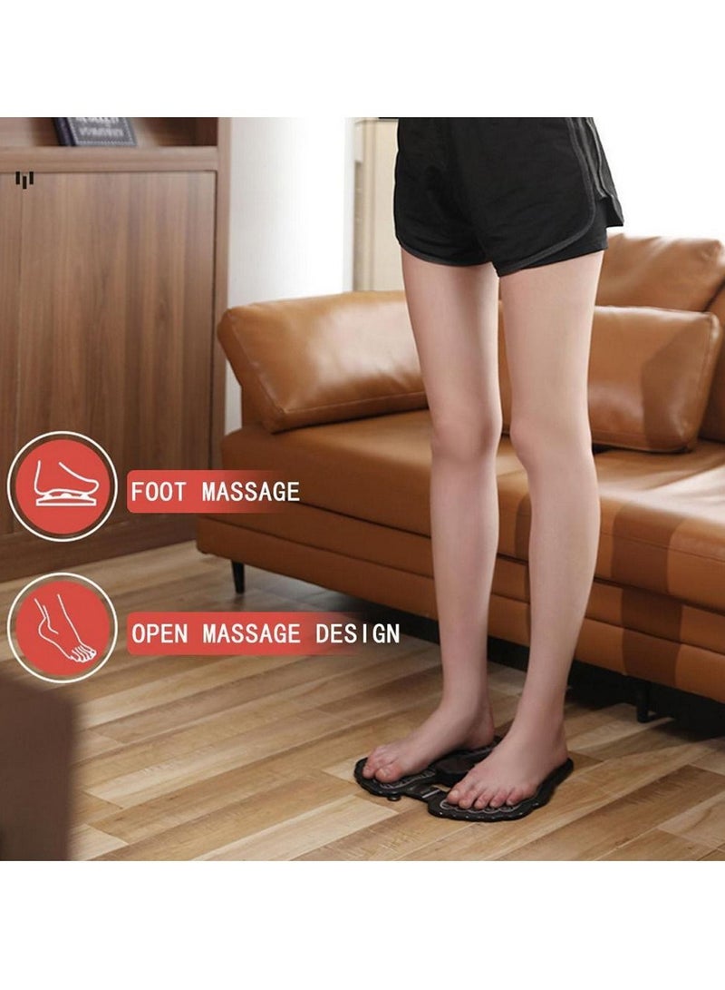 RATSAW Electric Foldable Foot Massage pad Electric Foot Massager EMS Foot Stimulator Massager for Relief Muscle Pain  Tired Legs Feet  - Image 4