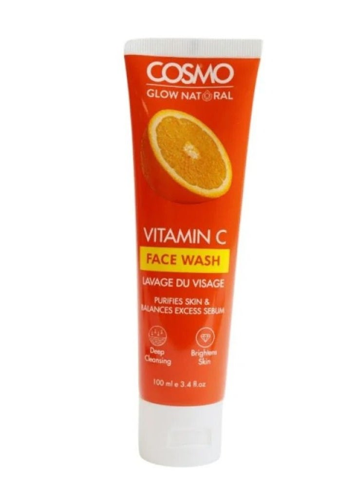 COSMO Vitamin C Facial Wash 100Ml 
