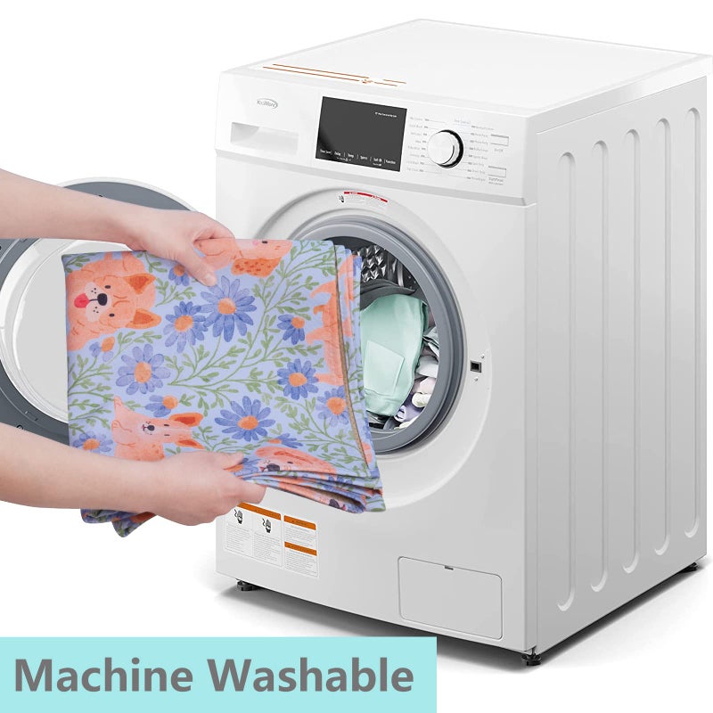 Womumon Splat Mat for Under High Chair/Arts/Crafts, Waterproof and Anti-Slip Splash Mat Floor Protector, Washable Highchair Floor Mat, 51 Inch Reusable Messy Mat and Baby Feeding Table Cloth - Image 4