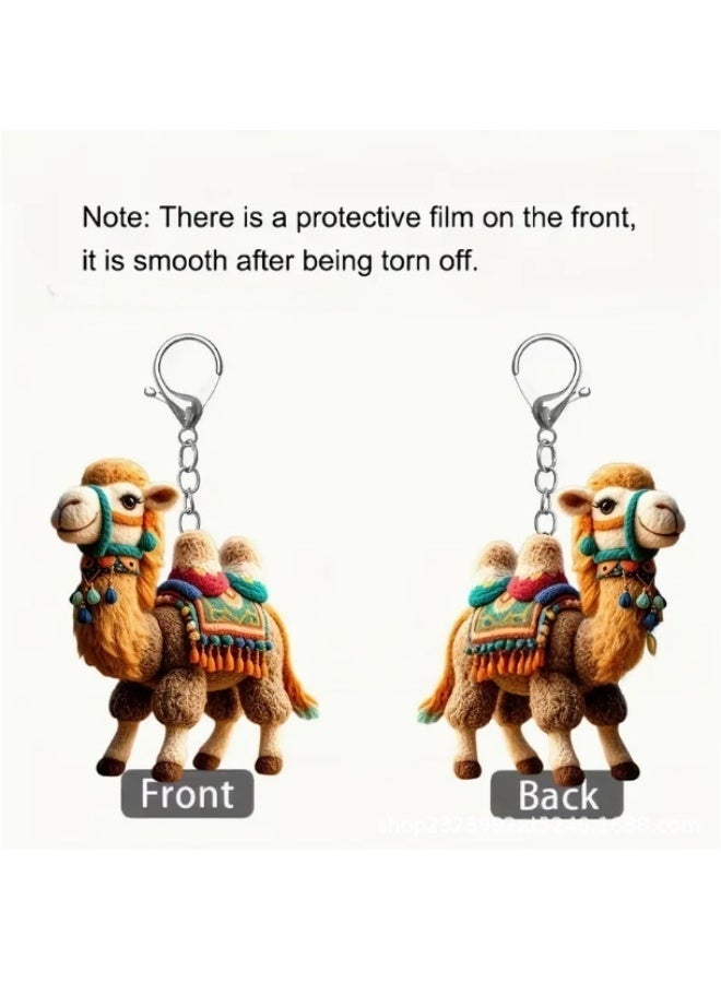 general 1 camel pendant accessory, used for keychains, bags, car parts, and gifts - Image 3
