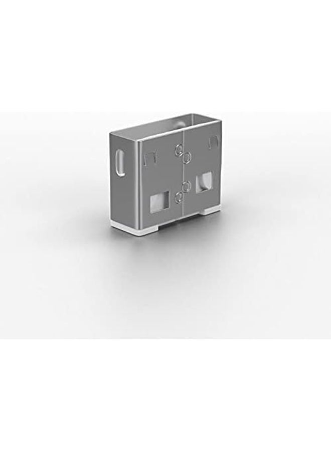 Lindy USB Port Blocker - Pack of 10 - White 40464 - Image 2