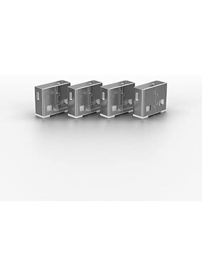 Lindy USB Port Blocker - Pack of 10 - White 40464 - Image 3