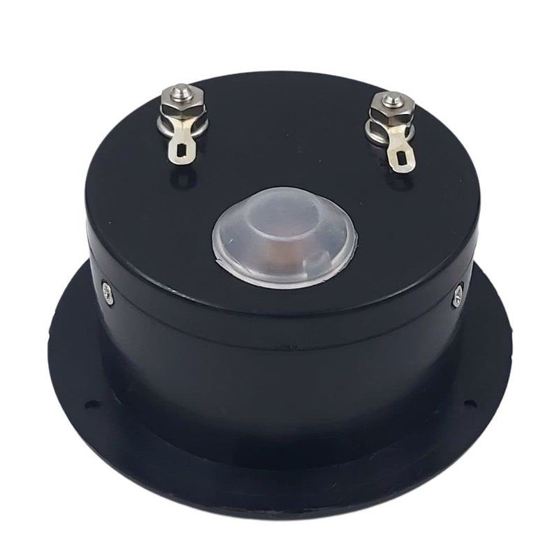 OM Meters MO-65 Round Moving Coil Analog Panel Meter 25mA Milli Ammeter (Black) (80mm) - Image 3