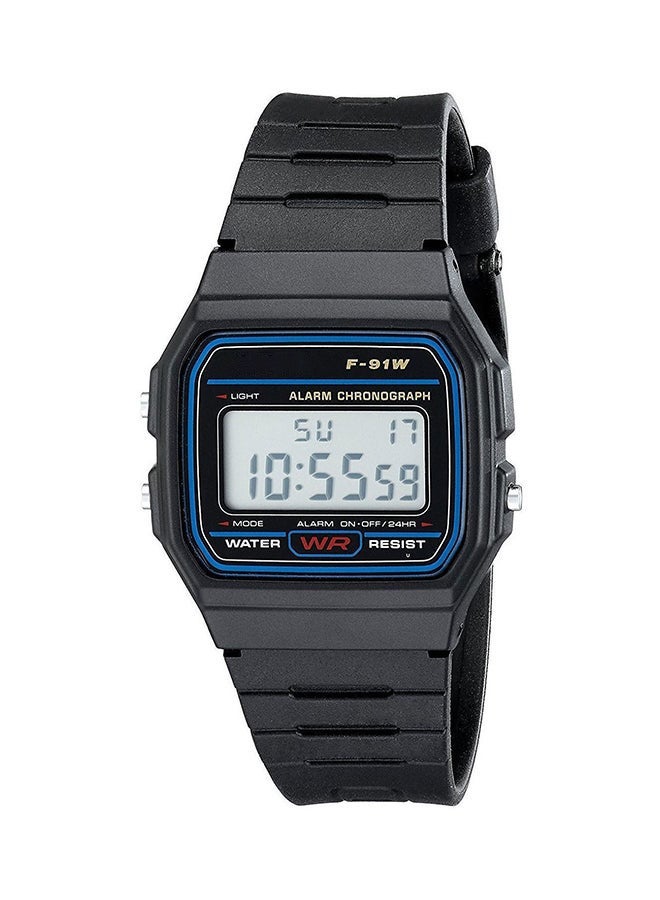 Men's Water Resistant Digital Watch F-91W-1DG, Classic Quartz Watch with Resin Strap, Multi-Function Sport Watch  - Image 1