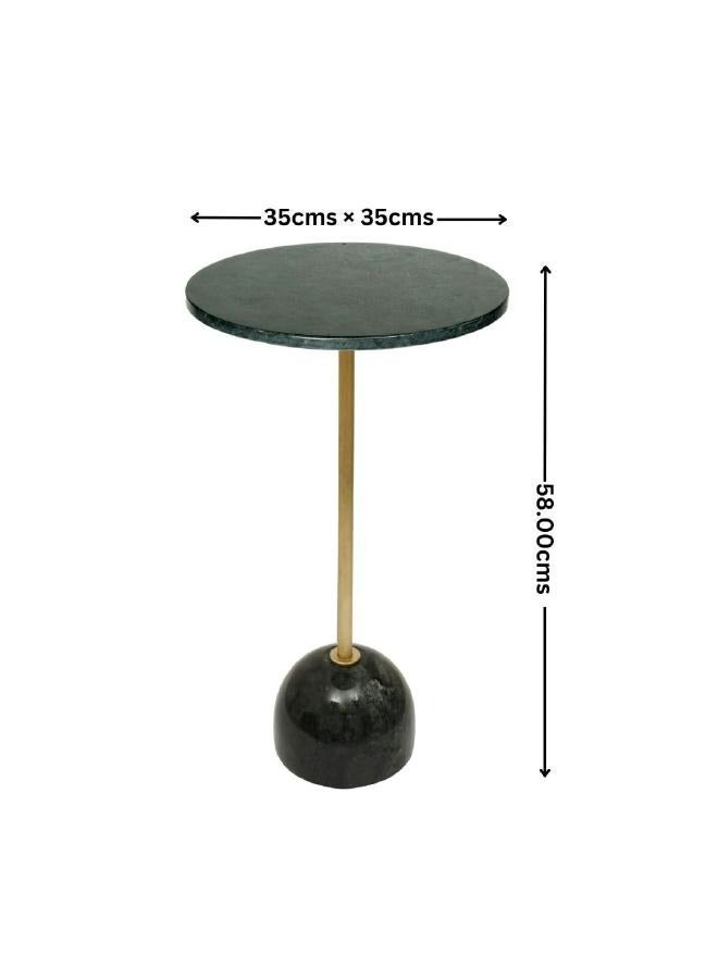 لوفت نيما,طاولة جانبية,دائرية,D35.5XH58CMS,رمادي,رخام-194642 - Image 5