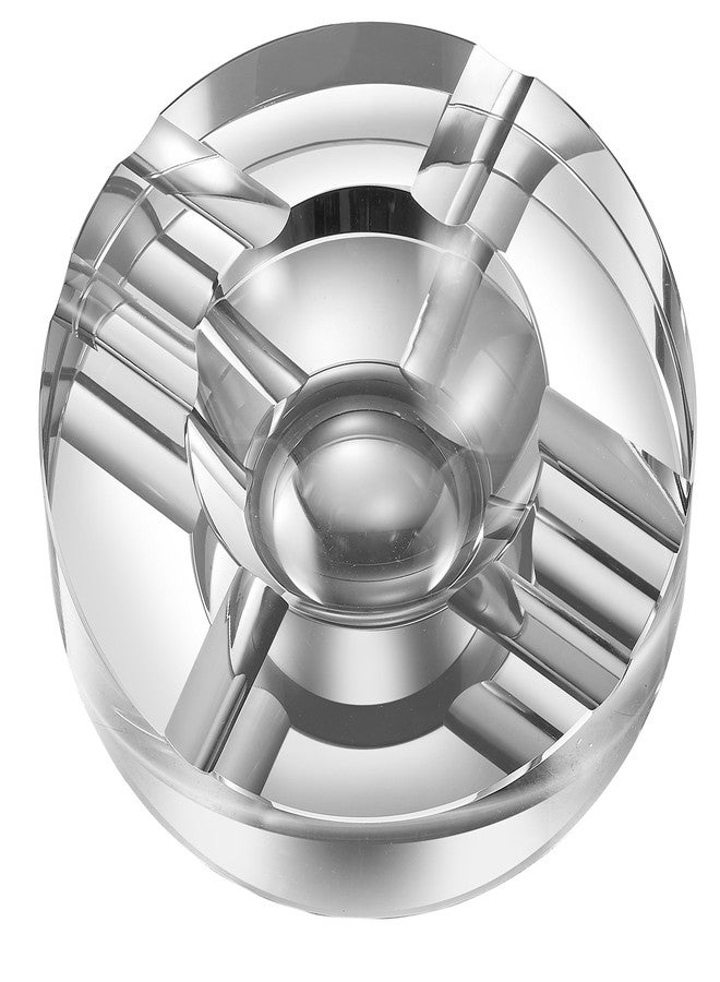 Visol Products VASH305 Elara Round Crystal Ashtray - Image 2