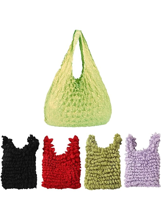 Zaboon Magic Stretch Bag Pleated Bag Portable Reusable Large Capacity Retractable Eco Shopping Bags Fruit Vege Grocery Bag - Image 1