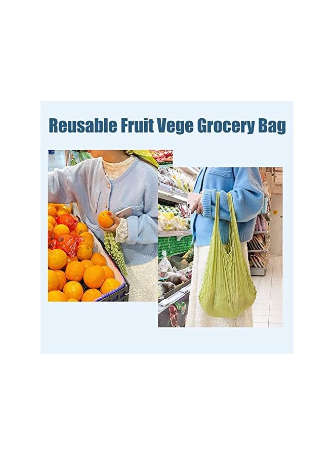 Zaboon Magic Stretch Bag Pleated Bag Portable Reusable Large Capacity Retractable Eco Shopping Bags Fruit Vege Grocery Bag - Image 2