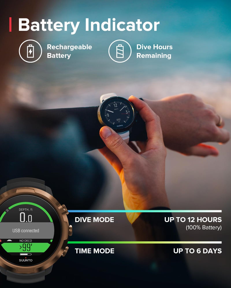 Suunto ساعة غوص سوينتو D5 الملونة - Image 2