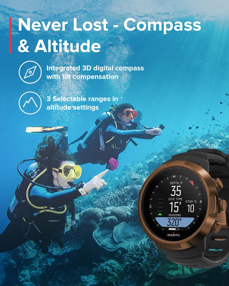 Suunto ساعة غوص سوينتو D5 الملونة - Image 5