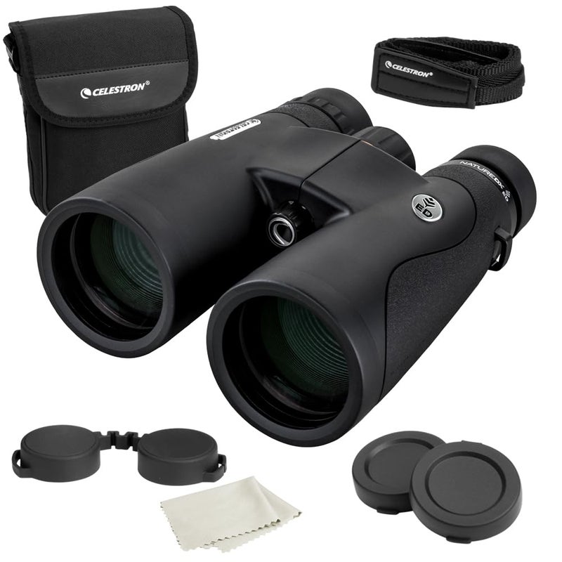 CelestronNature DX ED 12x50 Premium Binoculars ExtraLow Dispersion Objective Lenses Outdoor and Birding BinocularFully MultiCoated with BaK4 PrismsRubber Armored Fog Waterproof Binoculars - Image 2