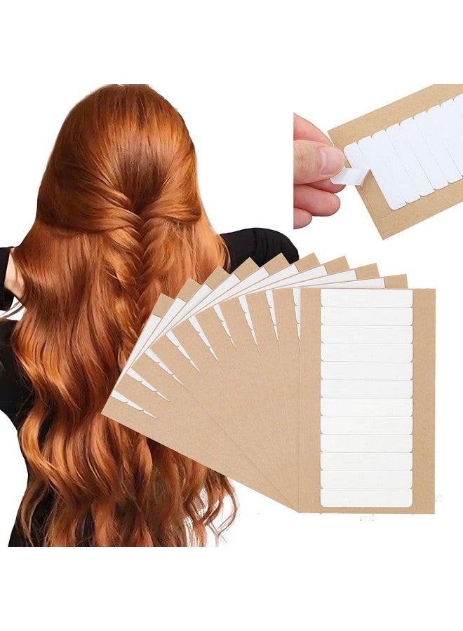 Sixstarhair Tape Replacement For Tape In Hair Extensions 120 Pieces Per Pack Double Sided Adhesive Hair Extension Tape Tabs 4Cm X 0.8Cm No Residue Tapes - Image 1