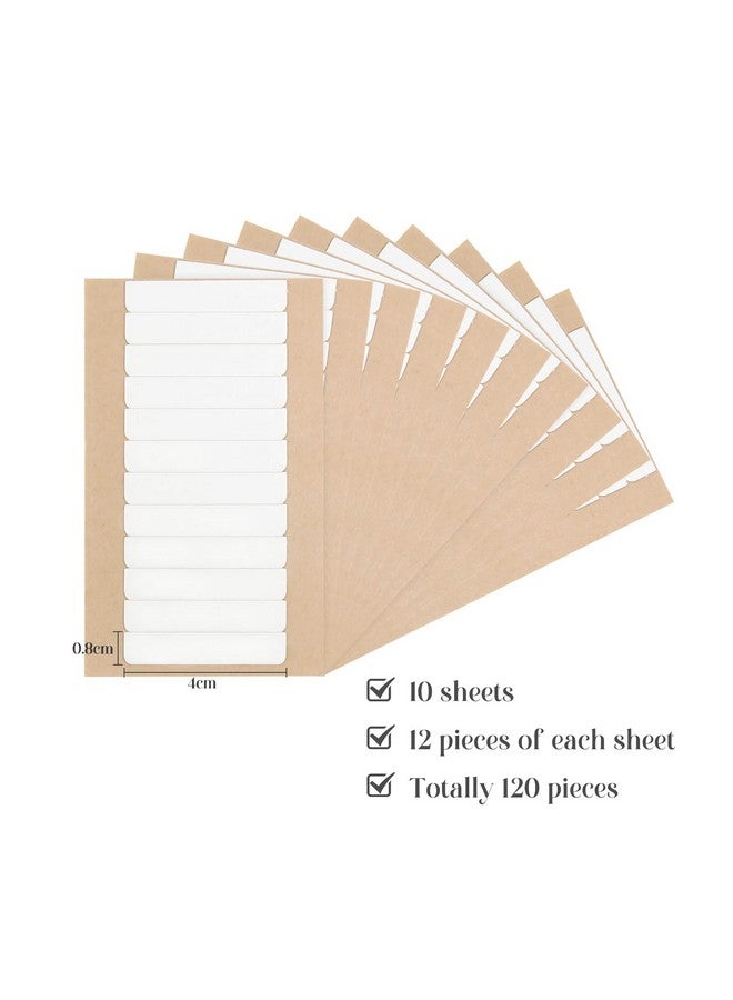 Sixstarhair Tape Replacement For Tape In Hair Extensions 120 Pieces Per Pack Double Sided Adhesive Hair Extension Tape Tabs 4Cm X 0.8Cm No Residue Tapes - Image 3