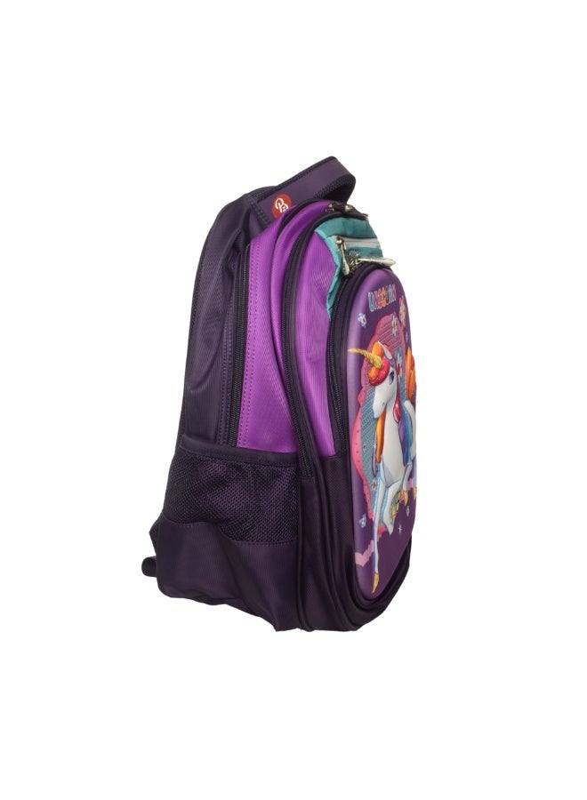 Magic Unicorn School Trolley Backpack - 4993T  - Image 2