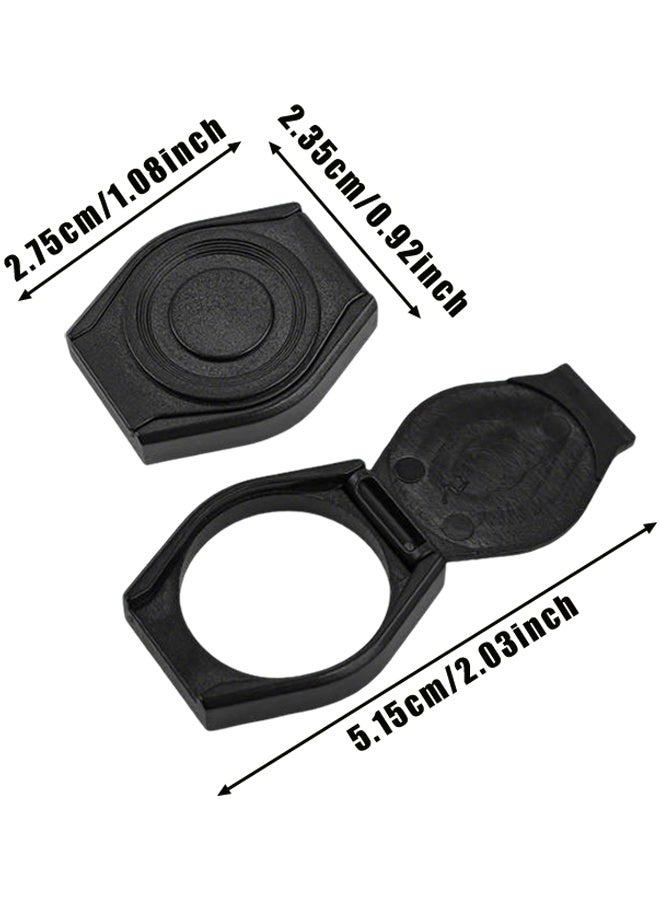 2 Pack Desktop Computer External Webcam Lens Covers Shutter Cap Hood, Streaming Web Camera Privacy Cover Clip Compatible - Image 2