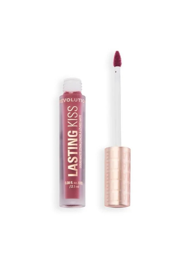 Revolution Pink Lasting Kiss Liquid Lipstick Rosebud Pink for Women | Best Price UAE