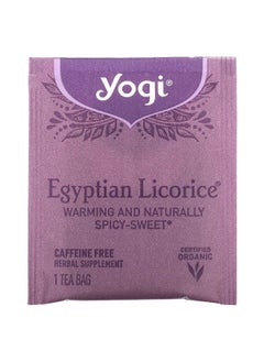 Yogi Tea Yogi Tea, Egyptian Licorice, Caffeine Free, 16 Tea Bags, 1.27 oz (36 g)  - Image 3