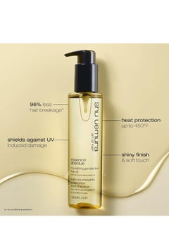 Shu Uemura Shu Uemura Essence Absolue Nourishing Hair Oil | Lightweight Multi-Benefit Hair Oil | Hydrates, Adds Shine, and Reduces Frizz | With Heat Protection | With Japanese Camellia Oil | For All Hair Types  - Image 2