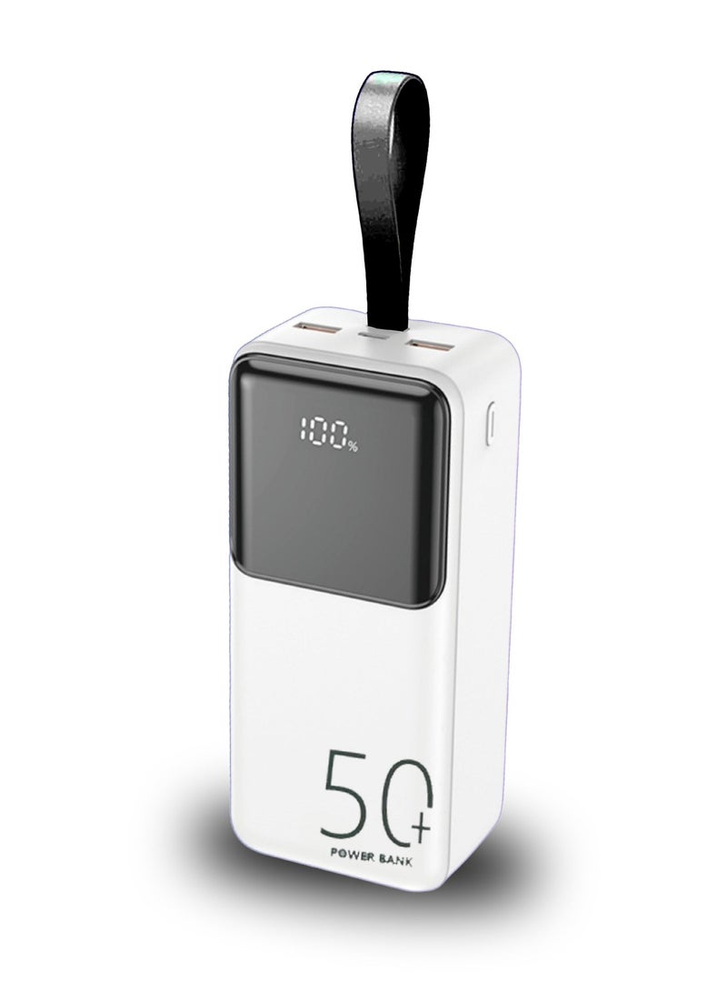LEVINO Pack of 2 Levino 50000mAh Power Bank – 22.5W Fast Charging, 2 USB & 1 Type-C PD Port, Ideal for Outdoor, Camping & Home Use, Compatible with iPhone 15/14/13/12, Samsung Galaxy S24/S23/S22, iPad & More |  Bundle - Image 3
