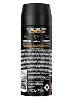 Axe Men's Deodorant Body Spray For Long Lasting Dark Temptation For 48 Hours Non Stop Fresh 150ml (Pack of 3)  - Image 3