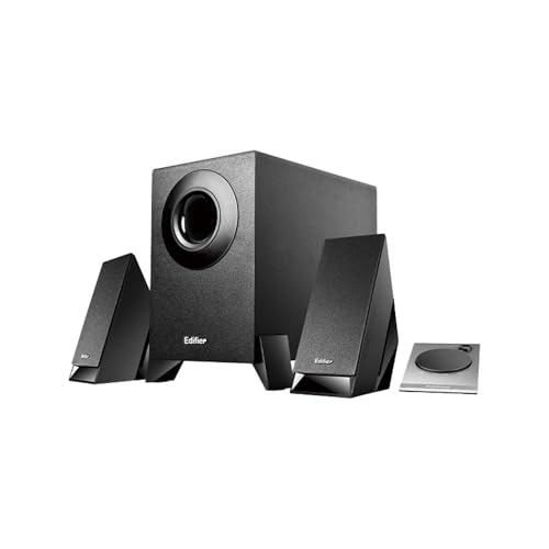 Edifier USA M1360 12 Watt Wired Multimedia Speaker (Black) - Image 1