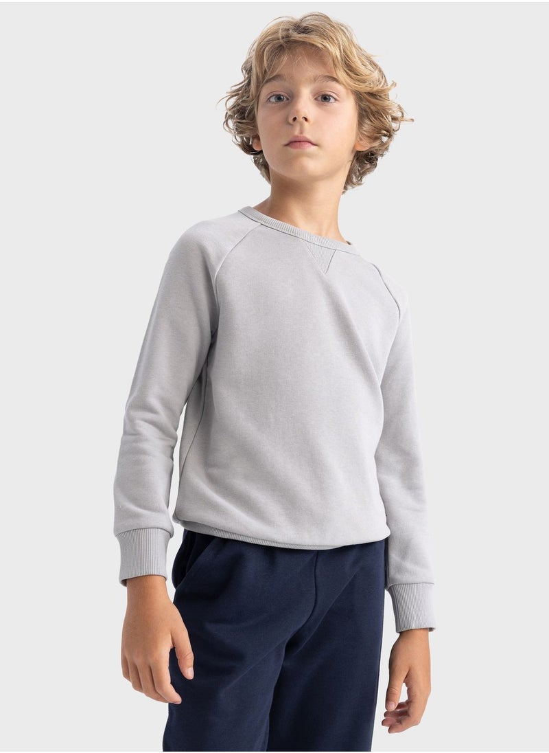 DeFacto - Kids Essential Sweatshirt - Image 1